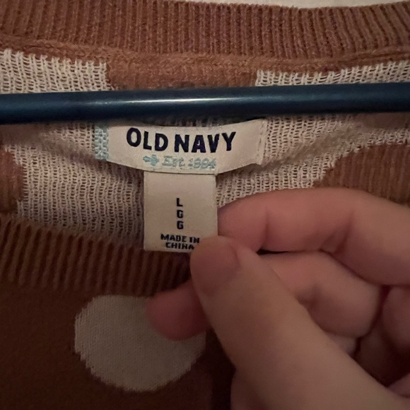 Old Navy polka dot sweater - Picture 3 of 3